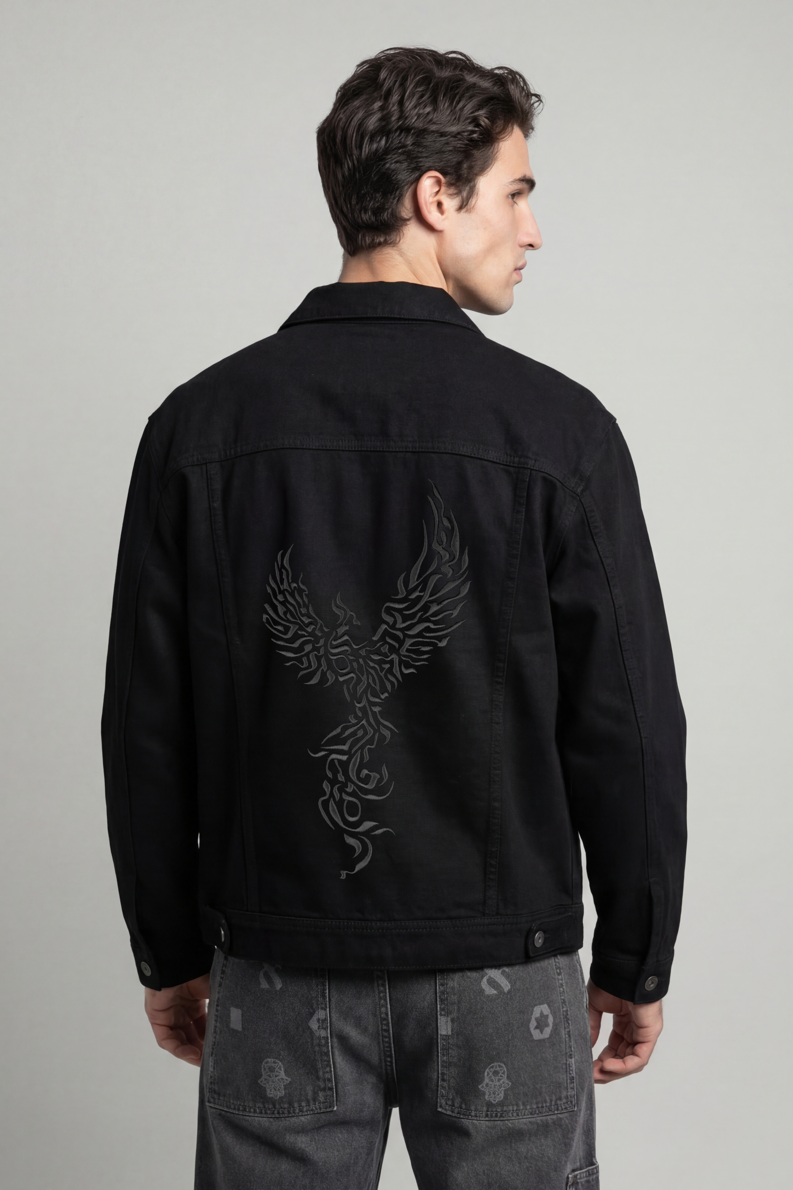 Denim Jacket Jerusalem — Phoenix Signature Edition – DAVID ROYTMAN
