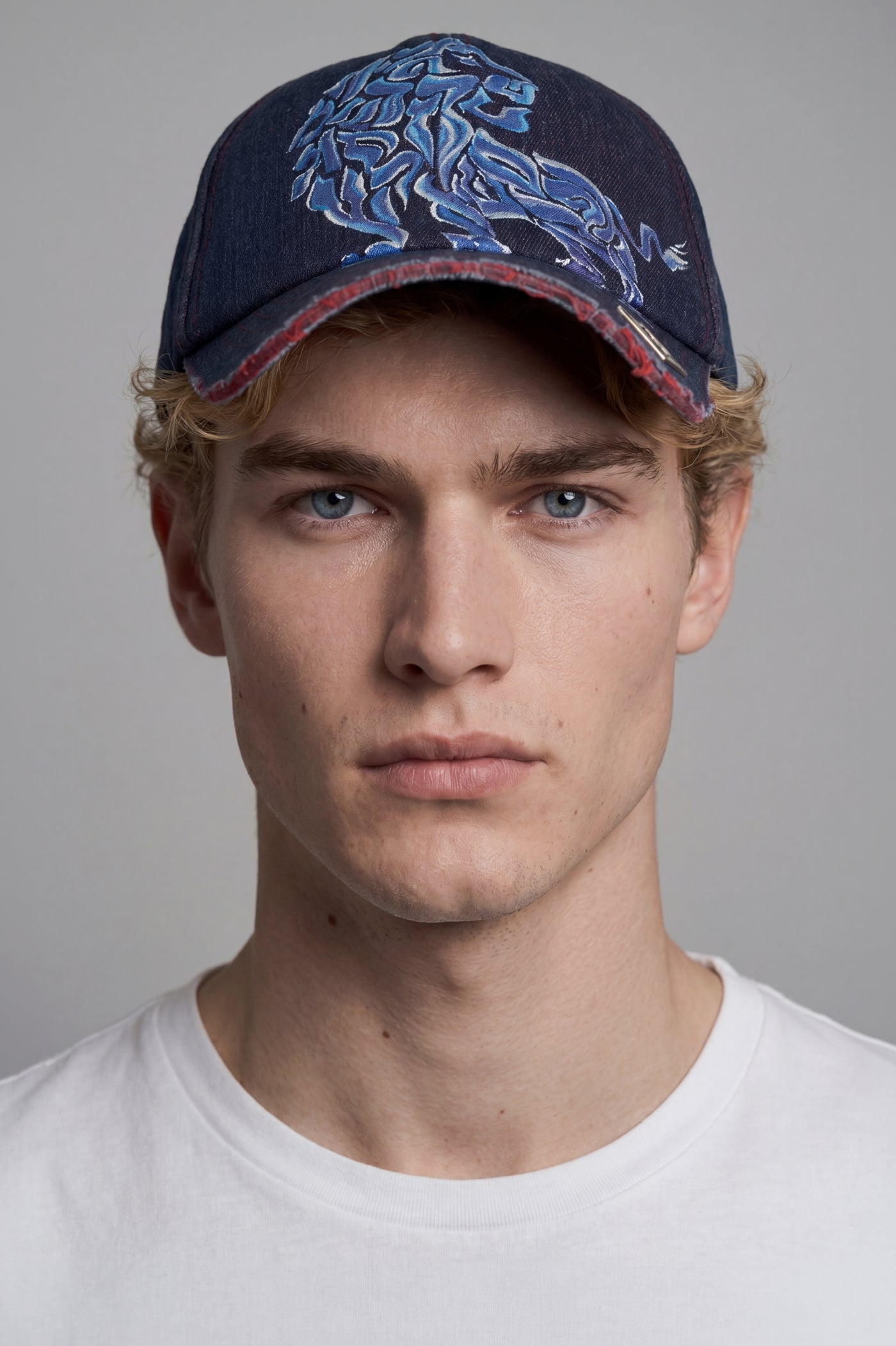Denim Cap — Lion of Judah Artwork — Edition Two | TEN