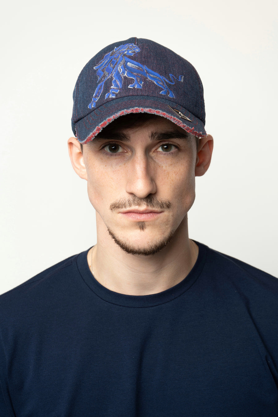 Denim Cap — Lion of Judah Artwork — Edition Two | TEN