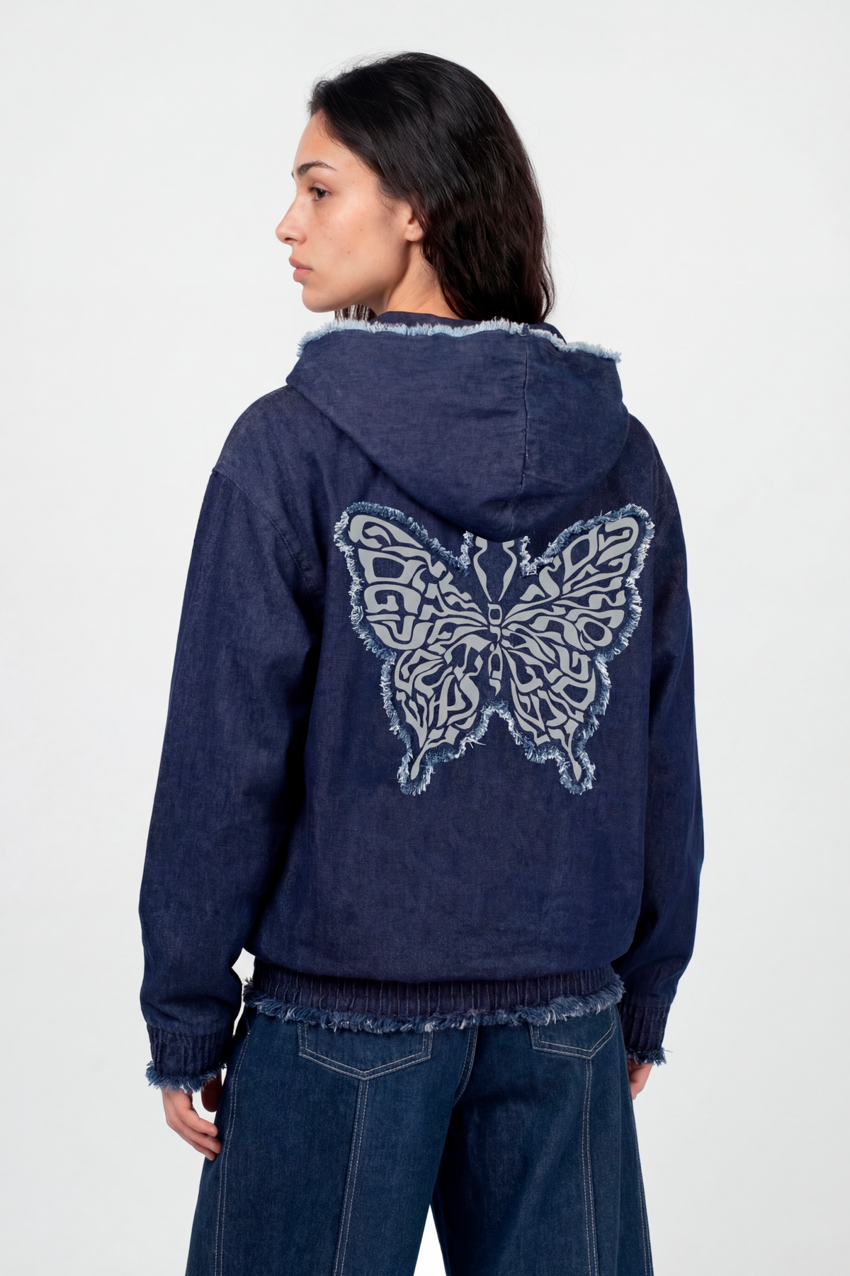 Women's Denim Jacket – Tavor – DAVID ROYTMAN COUTURE