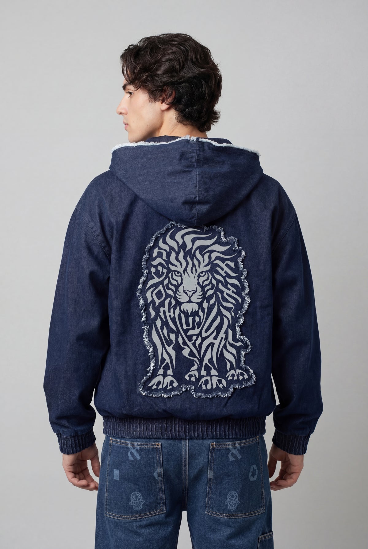 Men's Denim Jacket – Tavor – DAVID ROYTMAN COUTURE
